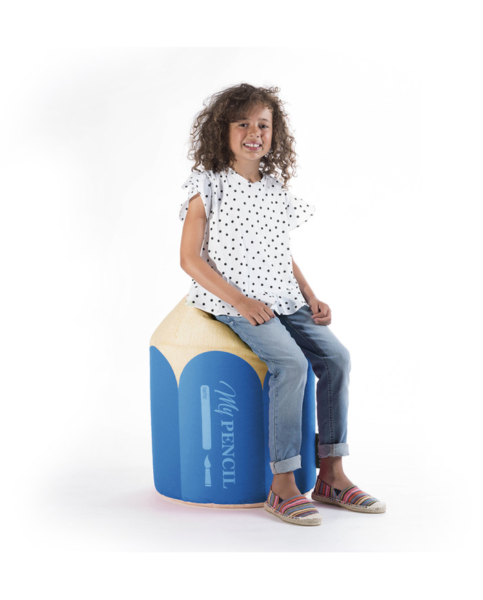 Pouf enfant Crayon