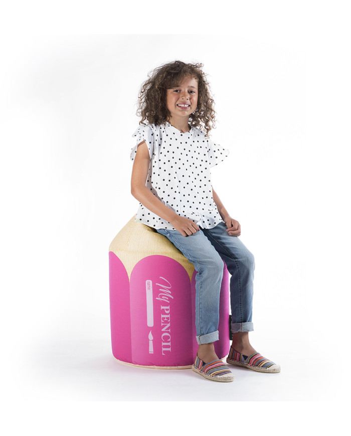 Pouf enfant Crayon