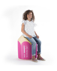 Pouf enfant Crayon