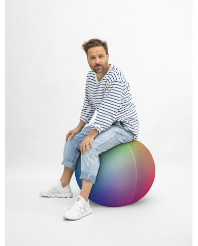 Sitting Ball Rainbow