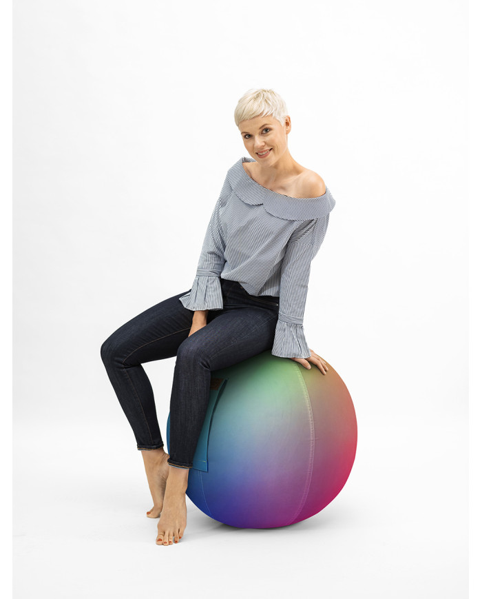 Sitting Ball Rainbow