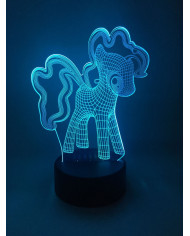 Lampe Led 3D Little Poney