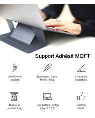 Support adhésif pour ordinateur portable MOFT