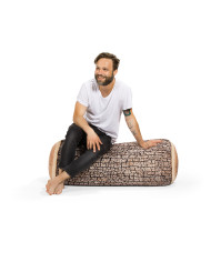 Pouf DotCom Wood XXL