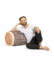 Pouf DotCom Wood XXL