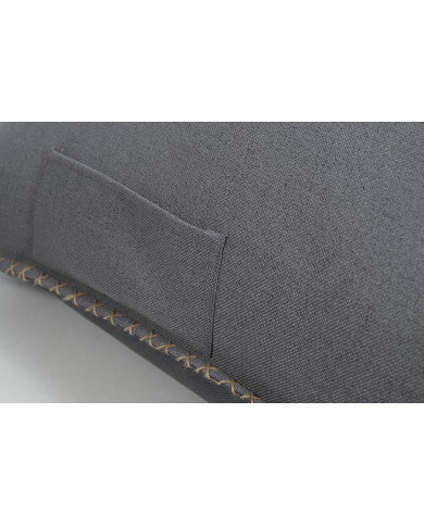 Fauteuil Canvas Calypso Gris