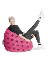 Pouf Fluffy Stars XL