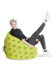Pouf Fluffy Stars XL