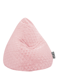 Pouf Fluffy Hearts L